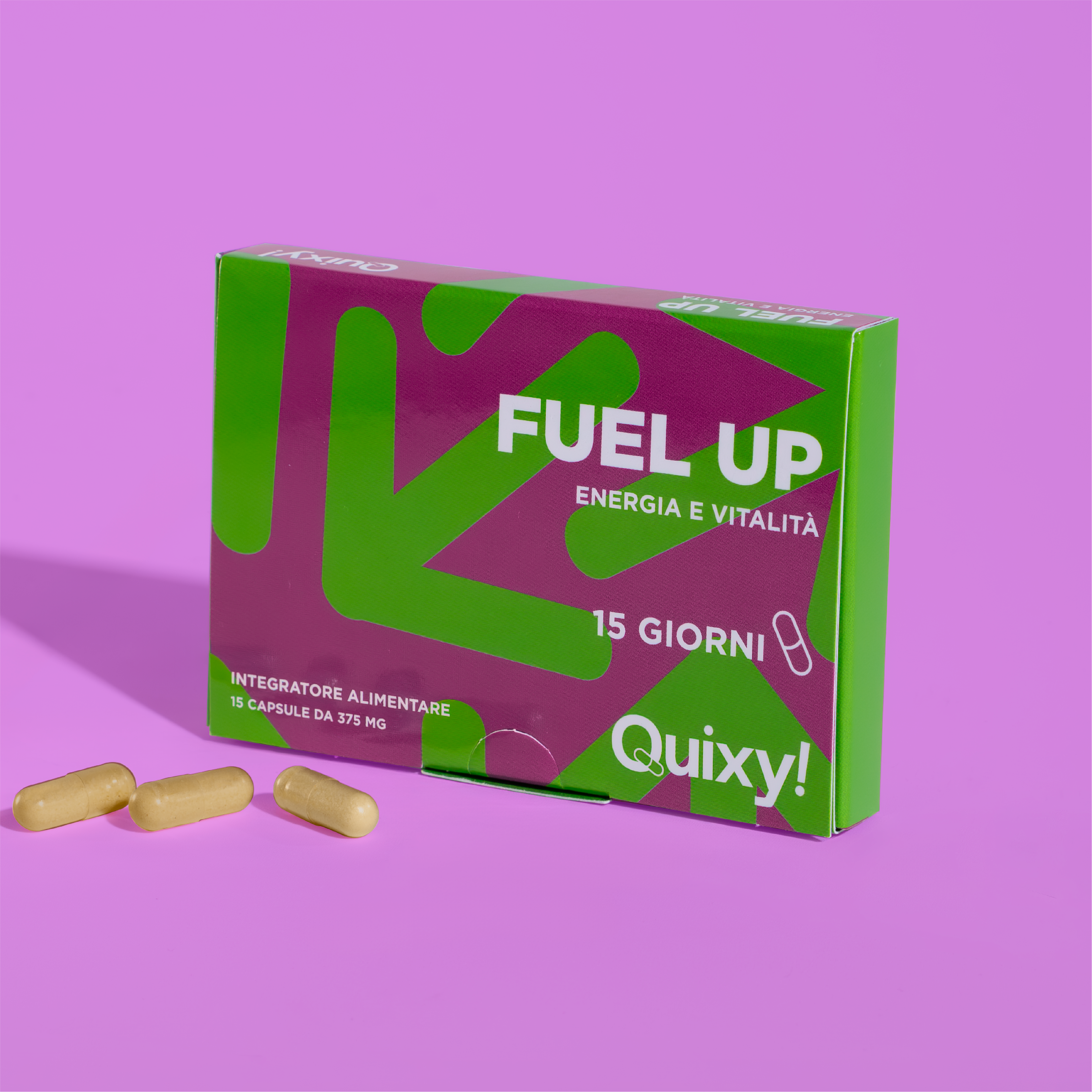 QUIXY FUEL UP INTEGRATORE ENERGIA VITALITÀ FOTO PRODOTTO