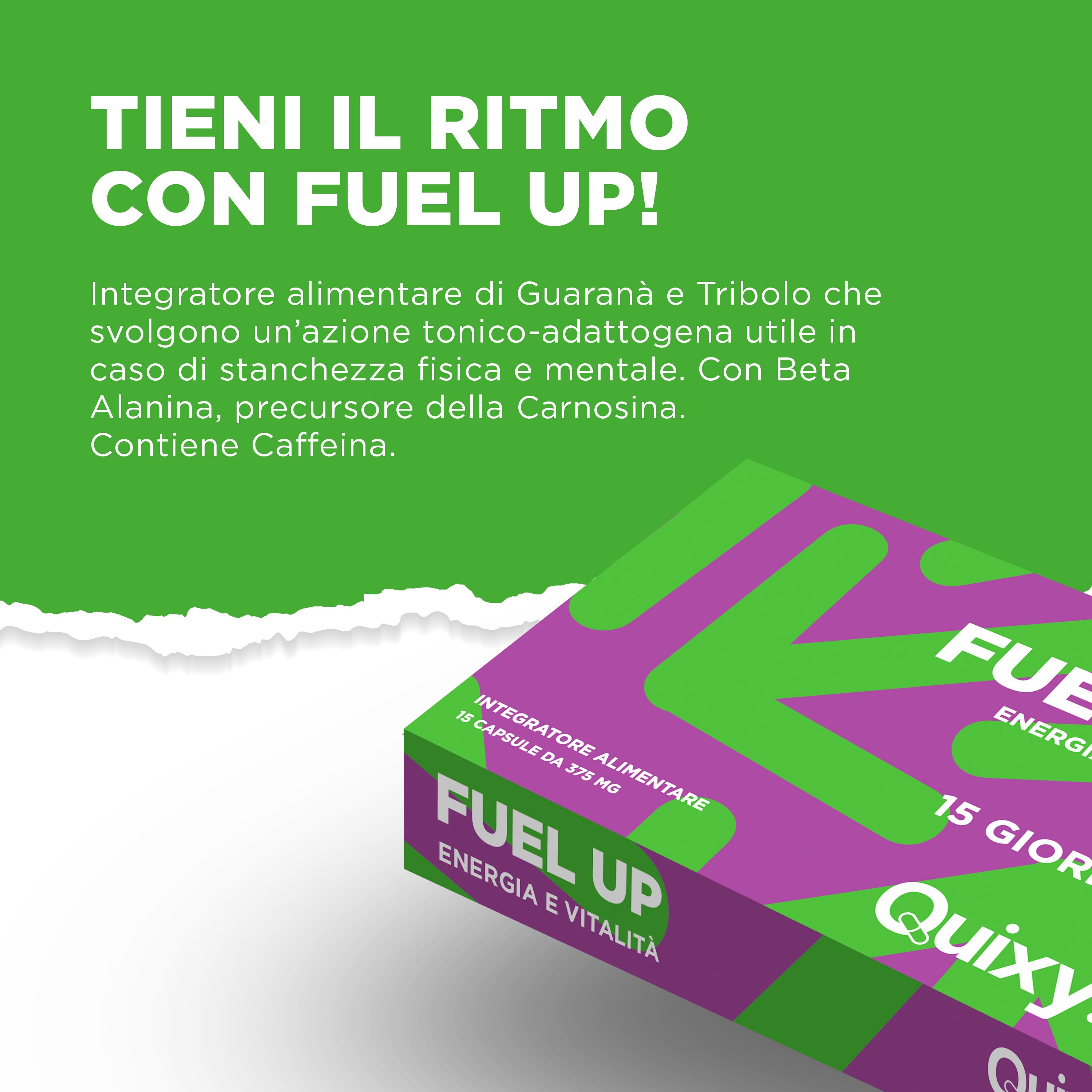 BENEFICI INGREDIENTI DI FUEL UP