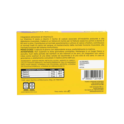 QUIXY GOLDEN D TABELLA NUTRIZIONALE