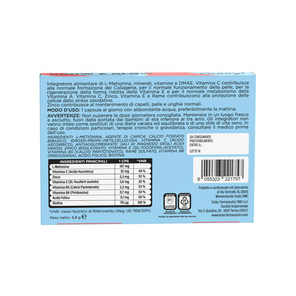 QUIXY GROW AND GLOW TABELLA NUTRIZIONALE