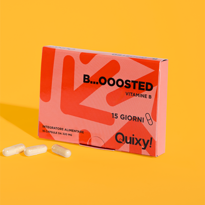 QUIXY BOOSTED INTEGRATORE VITAMINE B foto prodotto