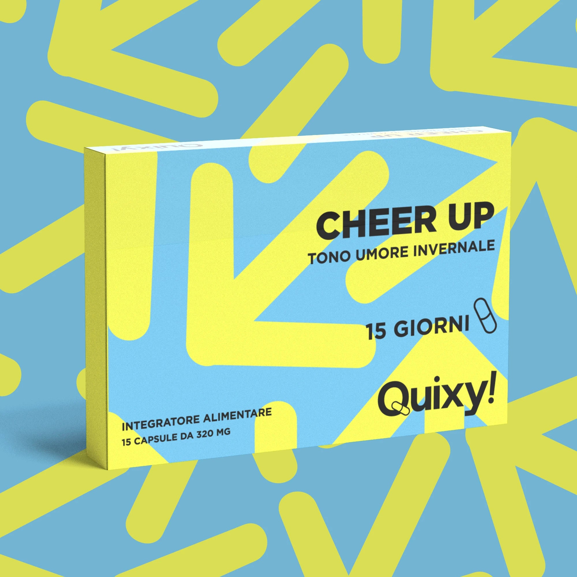 QUIXY CHEER UP INTEGRATORE TONO UMORE INVERNALE