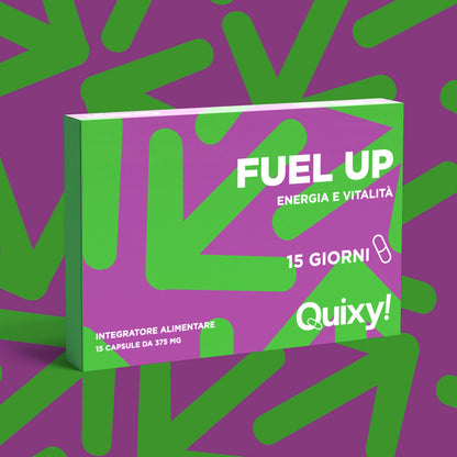 QUIXY FUEL UP INTEGRATORE ENERGIA VITALITÀ