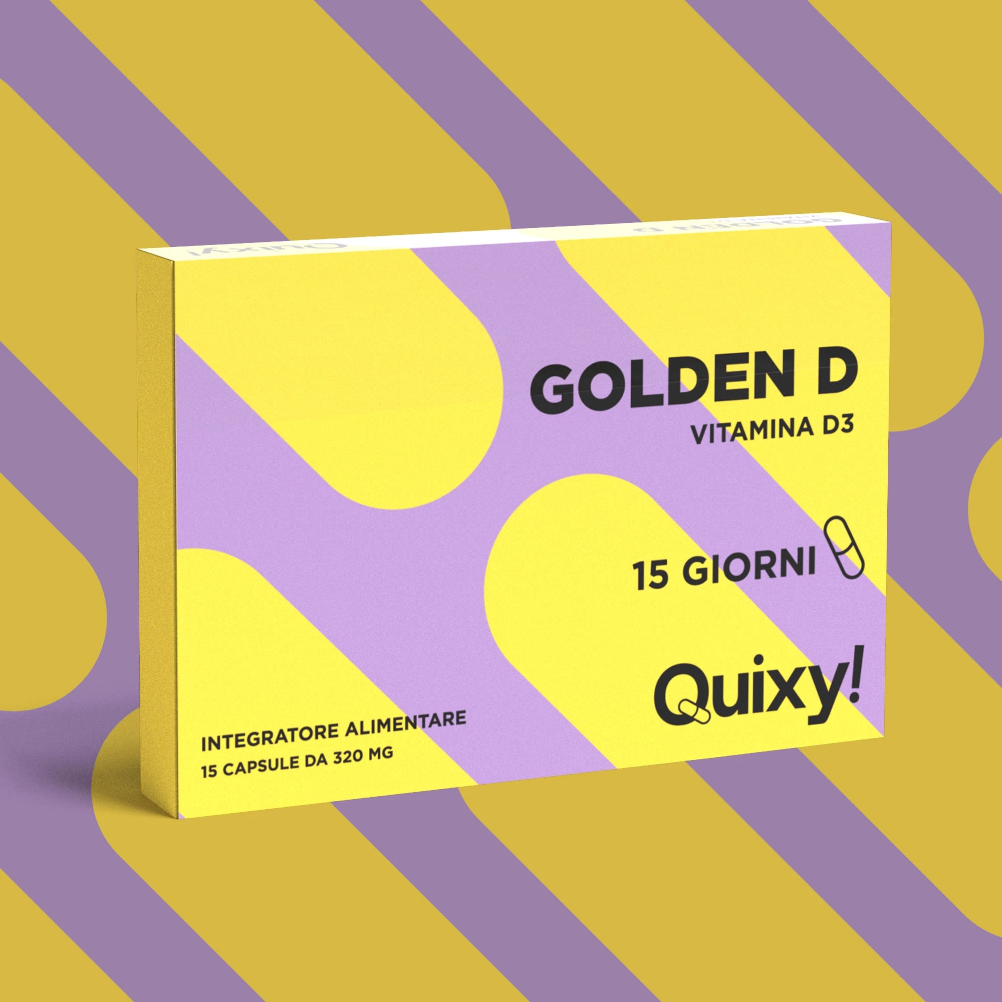 QUIXY GOLDEN D INTEGRATORE VITAMINA D3