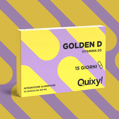 QUIXY GOLDEN D INTEGRATORE VITAMINA D3