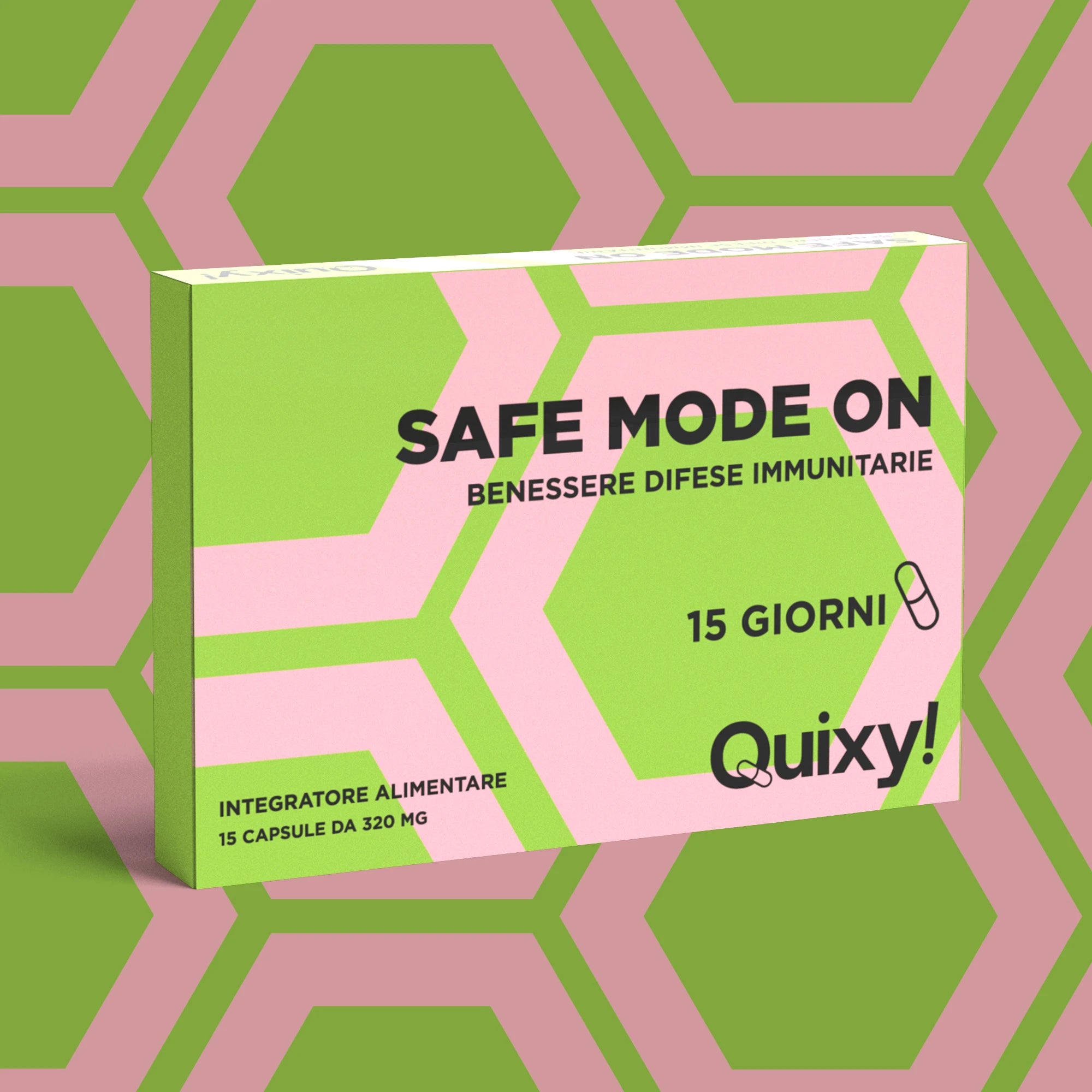 QUIXY SAFE MODE ON INTEGRATORE BENESSERE DIFESE IMMUNITARIE